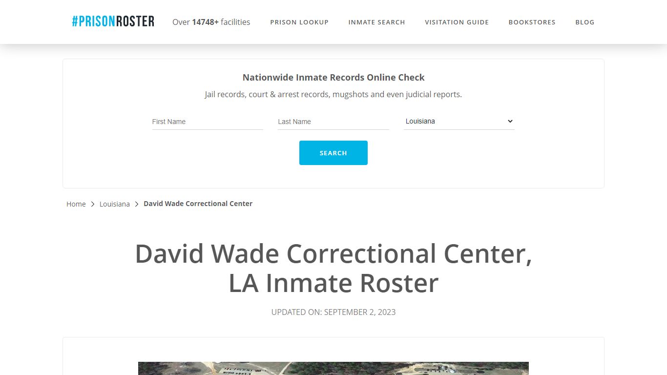 David Wade Correctional Center, LA Inmate Roster - Prisonroster